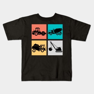 Construction Worker Kids T-Shirt